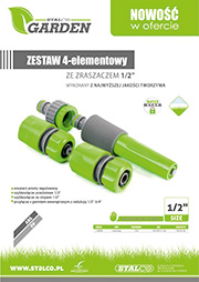 Stalco Garden - Zestaw 4 elementowy 1/2"