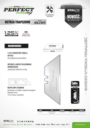 Stalco Perfect Powermax - ostrza trapezowe Silver