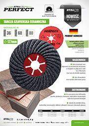 Stalco Perfect - tarcza szlifierska ceramiczna