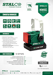 Stalco Power Tools - światło robocze