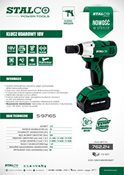 Stalco Power tools - klucz udarowy 18V