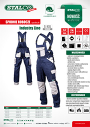 Stalco Premium - spodnie ogrodniczki industry line